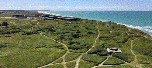 10. batteri bunkermuseum i Hirtshals