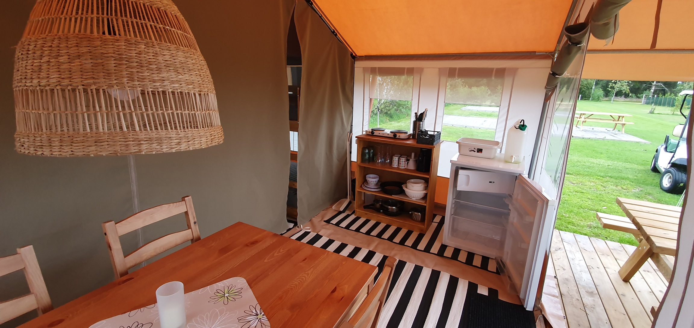 Telt med køkken tornby strand camping
