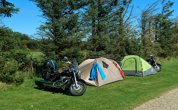 Campingplads i hirtshals. tornby strand camping