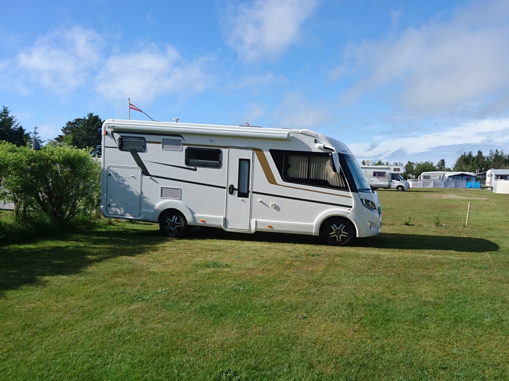 Autocamper parkering Hirtshals