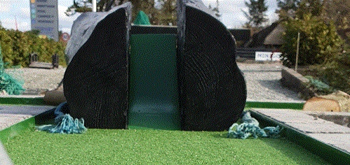 Minigolf bane hul 3