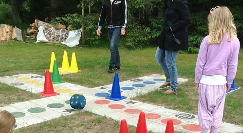 Ludo kæmpe aktivitet på campingferien