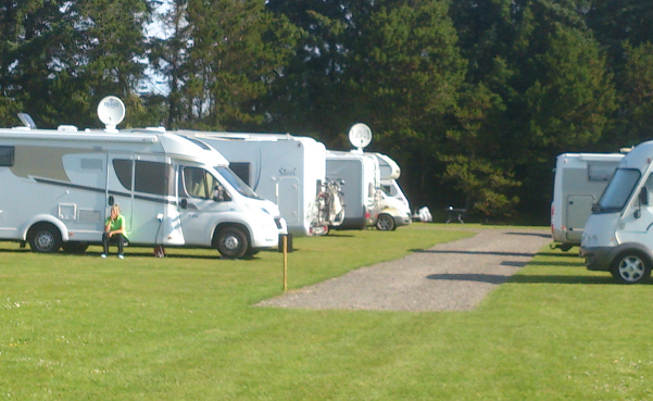 parkering for autocamper bobil tornby strand camping hirtshals