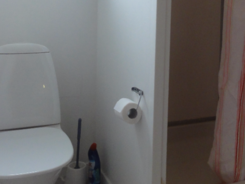 Hytte med bad og toilet Tornby Strand campingplads