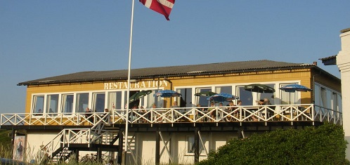 restaurant munchs på den dejlige tornby strand