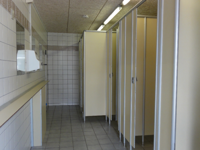 gode rene toiletter og wc på campingplads i Nordjylland