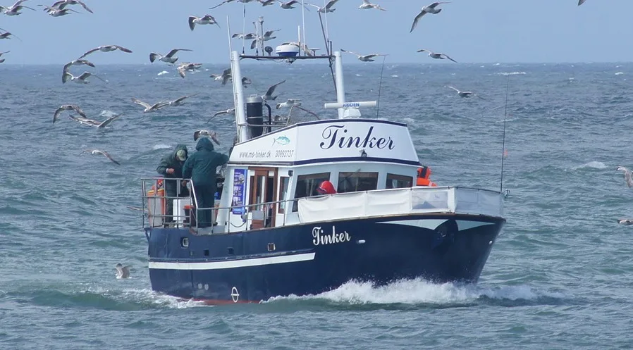 Tour boats for anglers Hirtshals